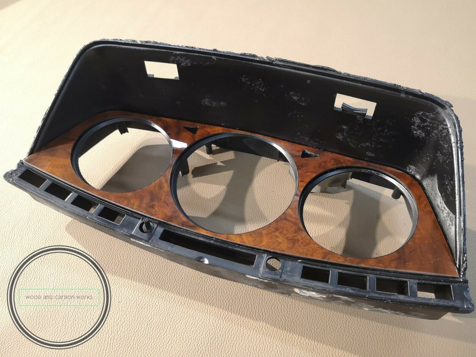 W123 Mercedes Benz Speedometer Cover Zebrano Insturment wood trim for w123