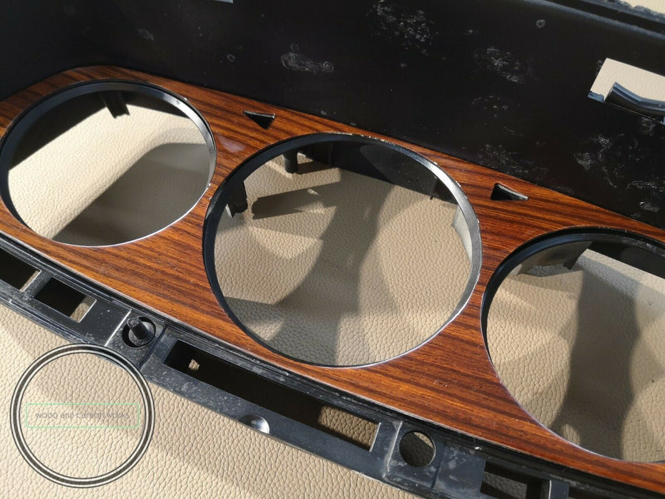 W123 Mercedes Benz Speedometer Cover Zebrano Insturment wood trim for w123