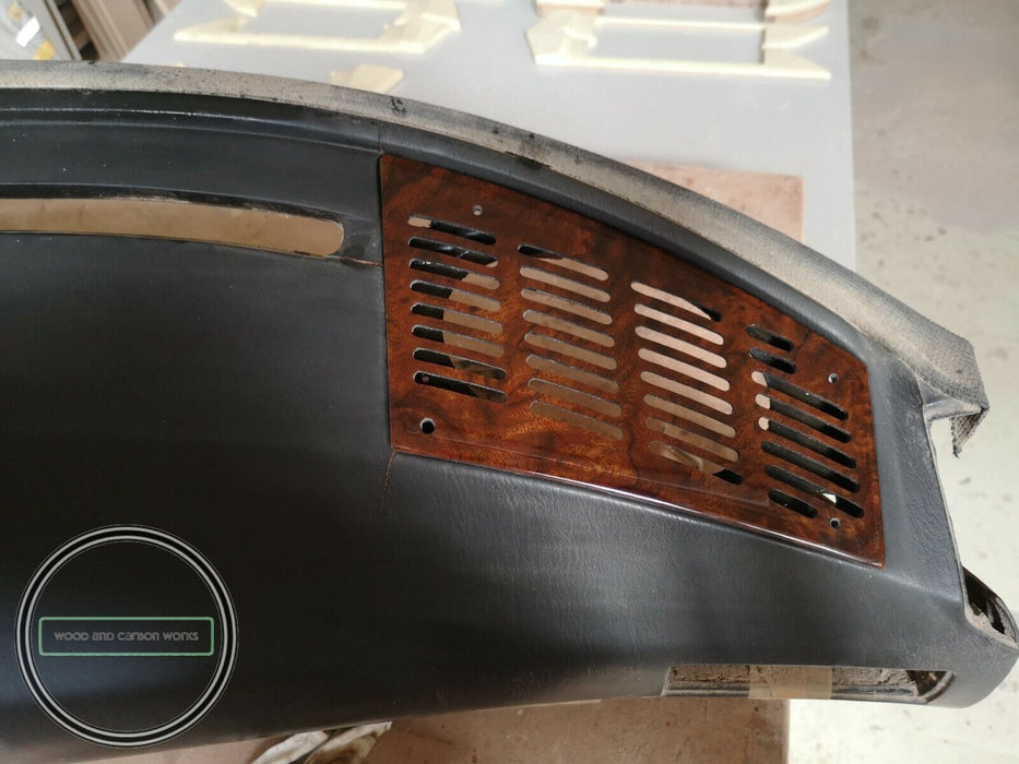W126 mercedes front Speaker Cover Wood Fits sec models coupe or sedan
