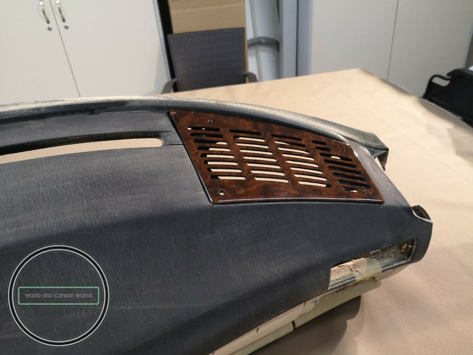 W126 mercedes front Speaker Cover Wood Fits sec models coupe or sedan