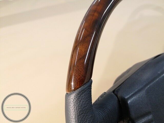 Mercedes Wood Steering Wheel Early R107 W123 W116 W115 W114 W108 Burled Walnut