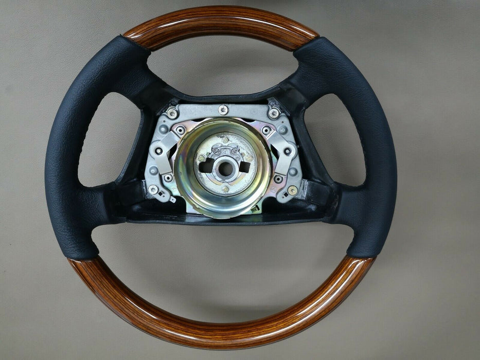Mercedes Benz  W124 R129 W201 Wood steering wheel zebrano Mercedes holz Lenrad