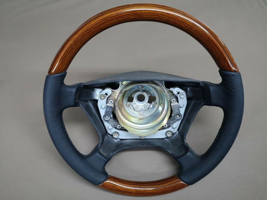 Mercedes Benz  W124 R129 W201 Wood steering wheel zebrano Mercedes holz Lenrad