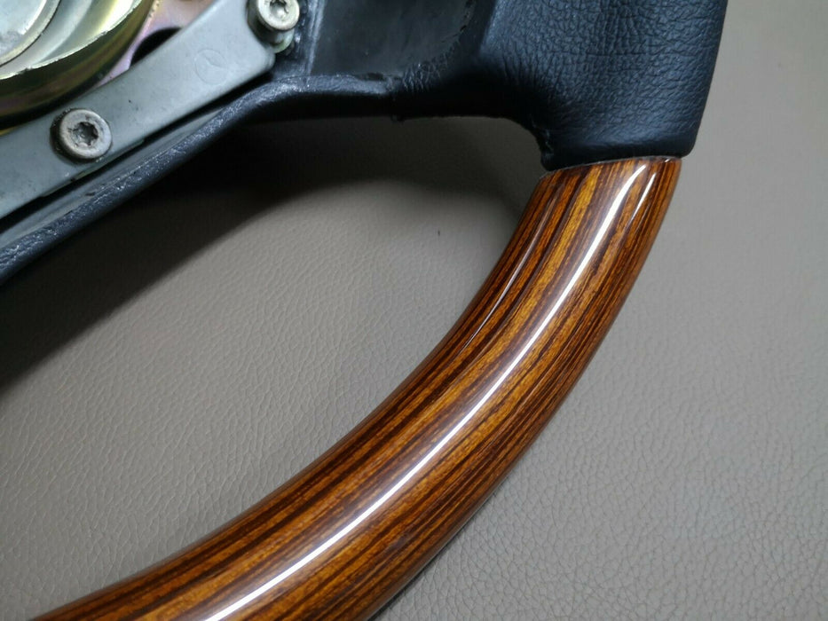 Mercedes Benz  W124 R129 W201 Wood steering wheel zebrano Mercedes holz Lenrad