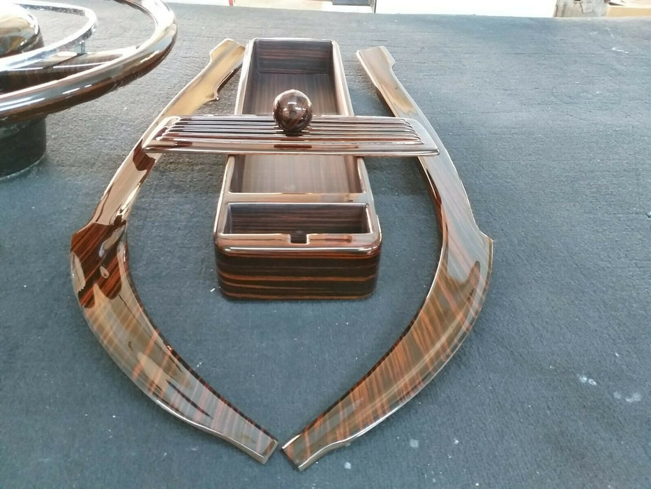 Mercedes W113 Wood Trim Set Steering 230sl 280sl Pagoda w113 ebony makkasar