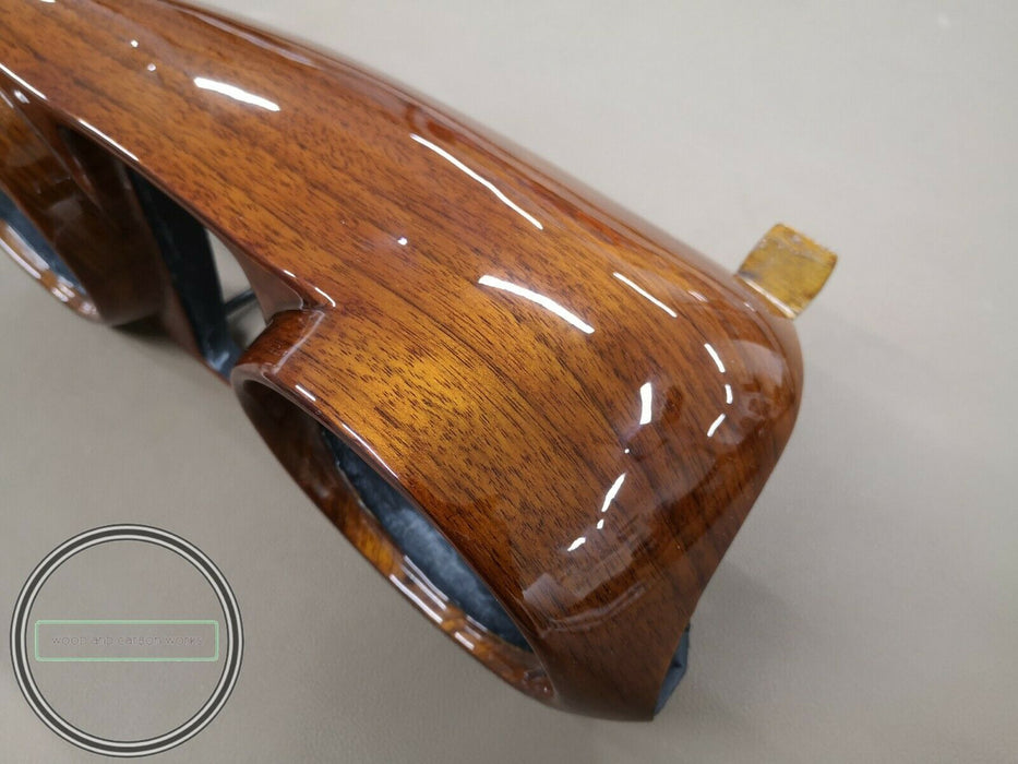 Mercedes W111 Coupe Cabriolet Wood Speedometer Gauge Case Housing Dashboard