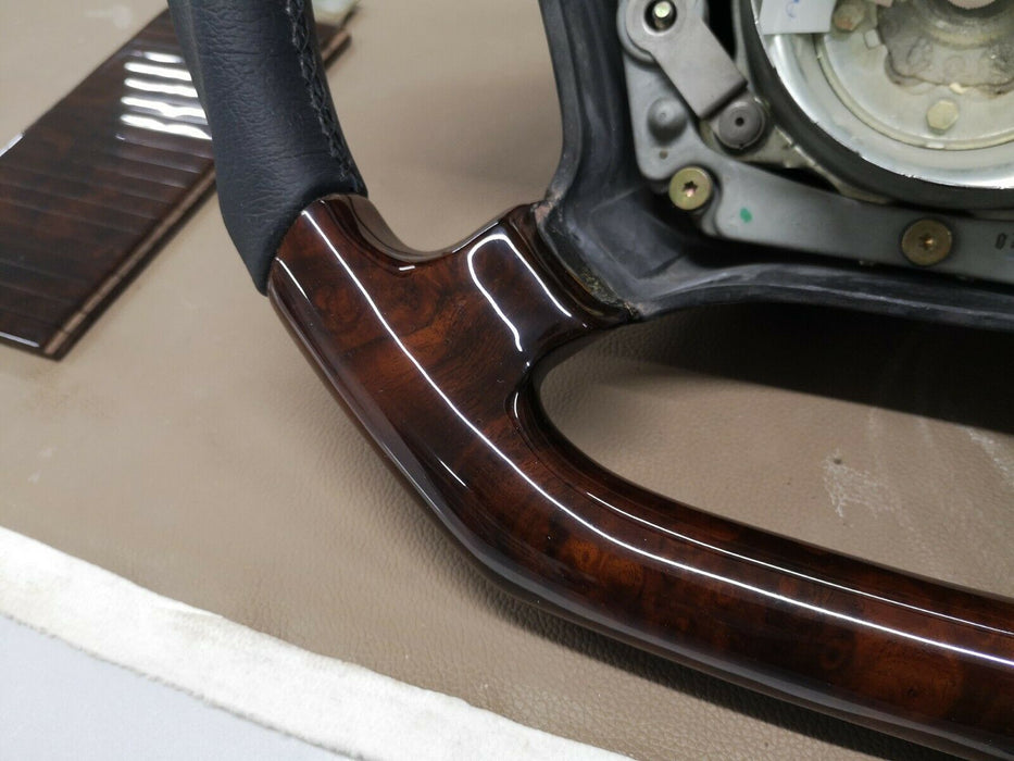 Mercedes Steering Wheel Wood AMG Look W124 W210 W208 R129 Burled Walnut
