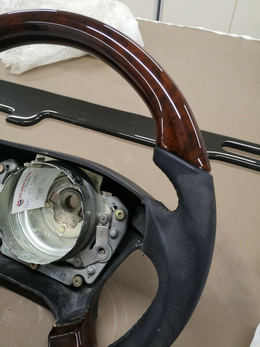 Mercedes Steering Wheel Wood AMG Look W124 W210 W208 R129 Burled Walnut