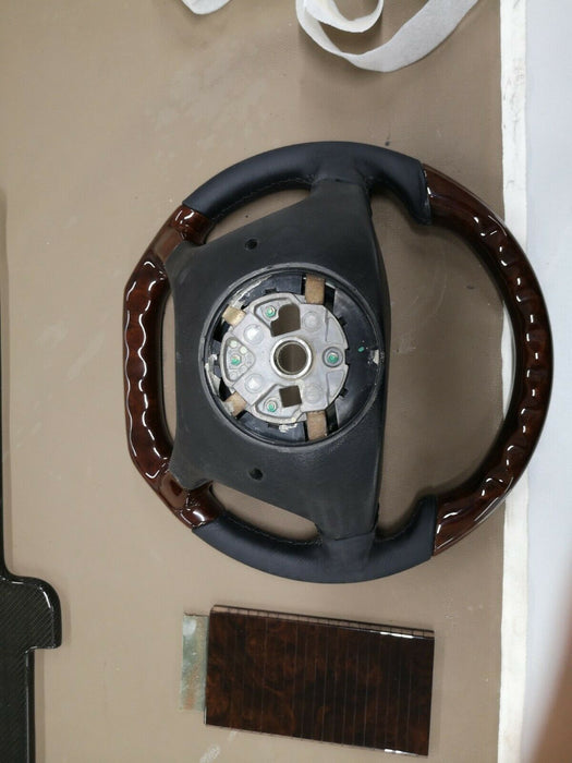 Mercedes Steering Wheel Wood AMG Look W124 W210 W208 R129 Burled Walnut