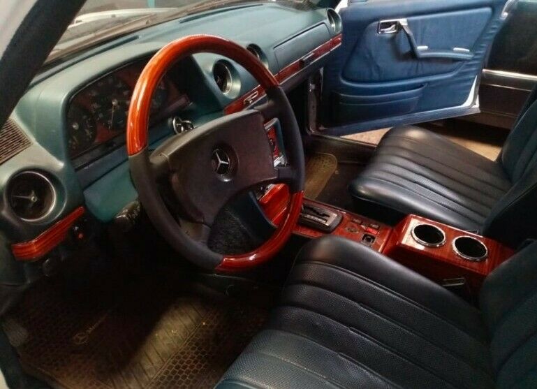 Mercedes W123 Tray Middle Console CUP HOLDER C123 coupe Zebrano
