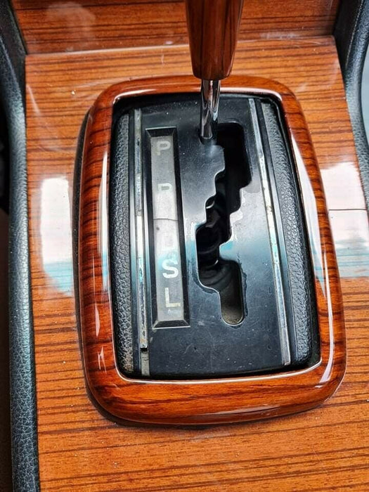 Mercedes R107 SL Wood center console Shift Surrounding Frame Shift Zebrano