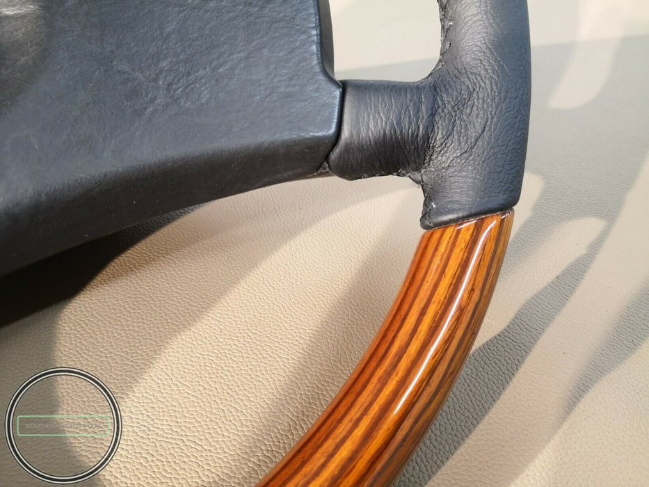 Mercedes Wood Steering wheel r107 w123 W124 w115 Zebrano Steering wheel