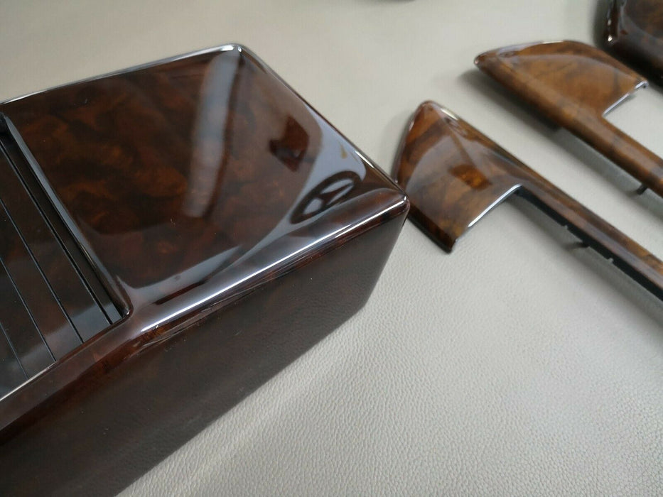 Mercedes W126 wood Trim Set With Steering Wheels 300se 560sel 500sel  WOOD