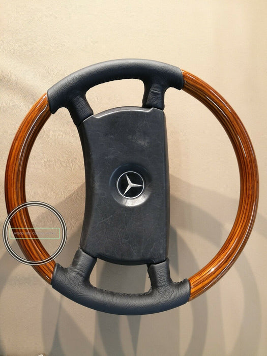 Mercedes Wood Steering wheel r107 w123 W124 w115 Zebrano Steering wheel