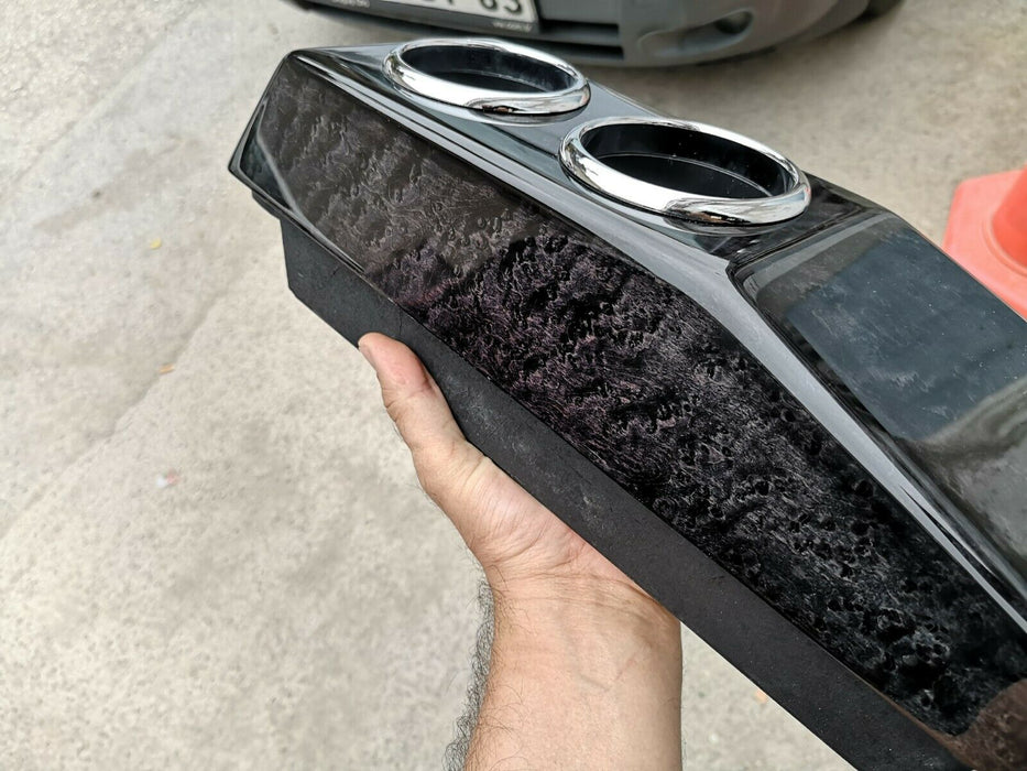 Mercedes W124 cup holder black birdeye mapple similar w124 Cassette Box