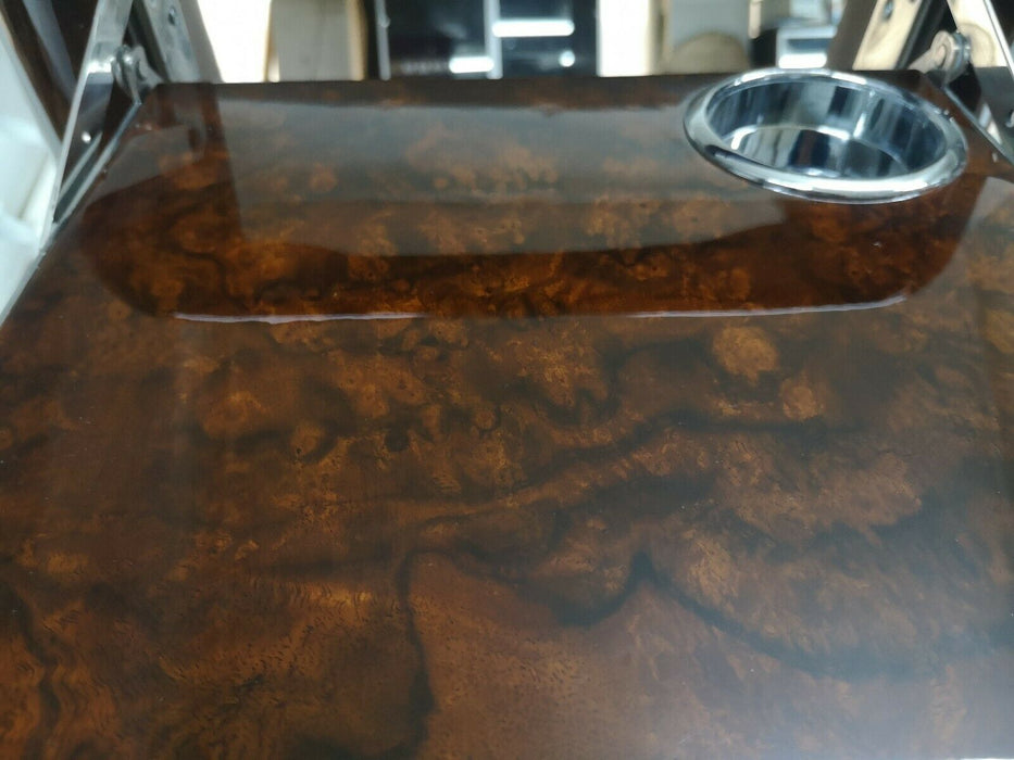 Mercedes W126 Wood Business table 2 Pieces as set W126 Picnic Table 500Sel