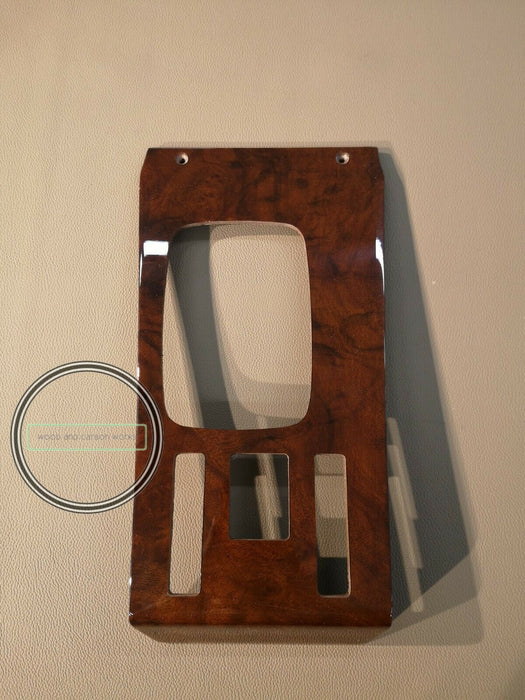Mercedes R107 SL Center Console Gear Shift Wood Trim Burlwood 560SL
