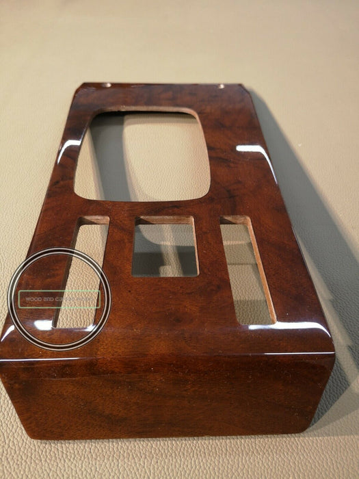 Mercedes R107 SL Center Console Gear Shift Wood Trim Burlwood 560SL