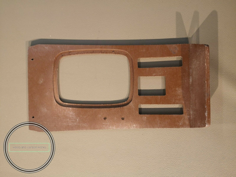 Mercedes R107 SL Center Console Gear Shift Wood Trim Burlwood 560SL