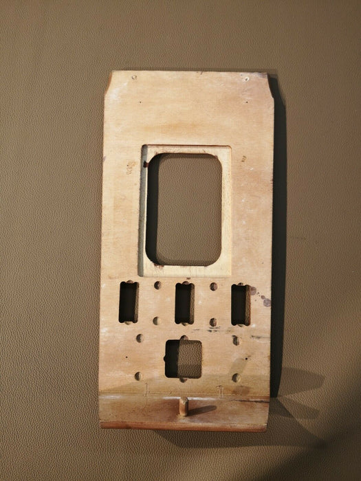 Mercedes R107 SL Center Console Gear Shift Wood Trim Zebrano
