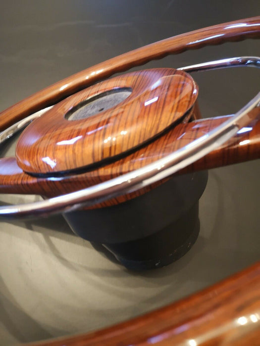 Mercedes Benz Wood Steering Wheel plain wood for classic car w111 w113 w108 w109
