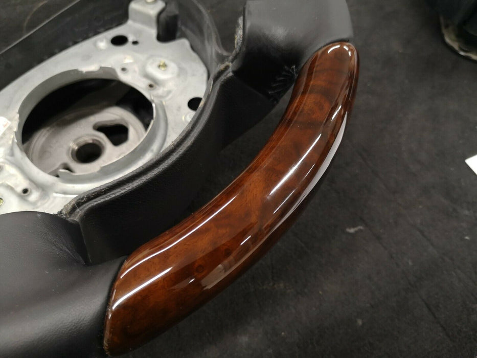 Mercedes W211 Wood Steering Wheel E320 E500 burled walnut steering wheel 03-06