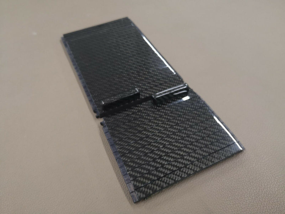 Mercedes Benz SL R129 Rollup Blind center  Carbon console accordion