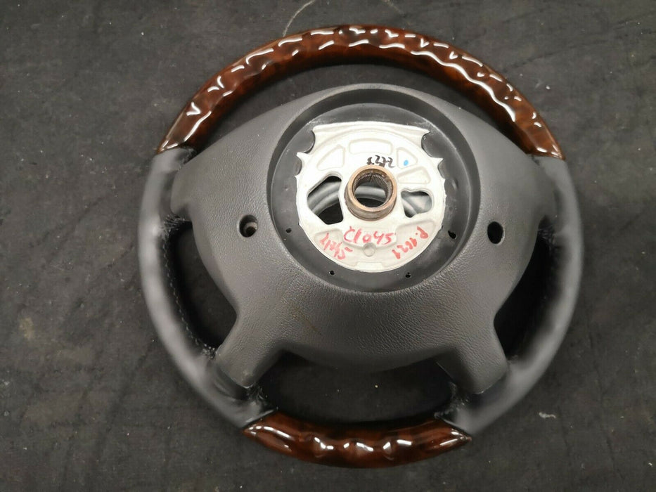 Mercedes W211 Wood Steering Wheel E320 E500 burled walnut steering wheel 03-06