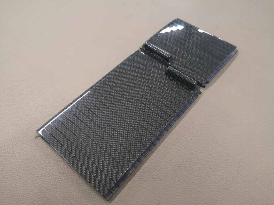 Mercedes Benz SL R129 Rollup Blind center  Carbon console accordion