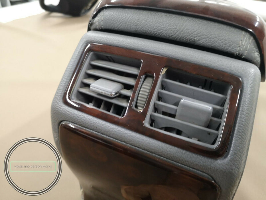 MERCEDES W210 E55 AMG WOOD TRIM SET FOR CENTRAL PIECE E320 E430 BURLED WALNUT
