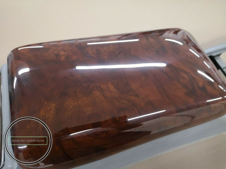 MERCEDES W210 E55 AMG WOOD TRIM SET FOR CENTRAL PIECE E320 E430 BURLED WALNUT