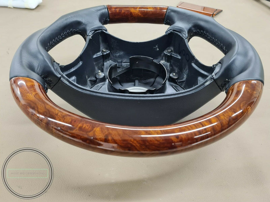 Mercedes Steering Wheel Wood For W210 Facelift W208 Amg Style Burlwood