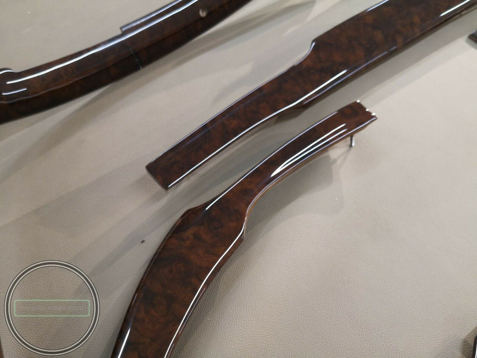 Mercedes W111 Wood Trim Set W112 Wood Set Walnut Burl 280se 300se Dashboard