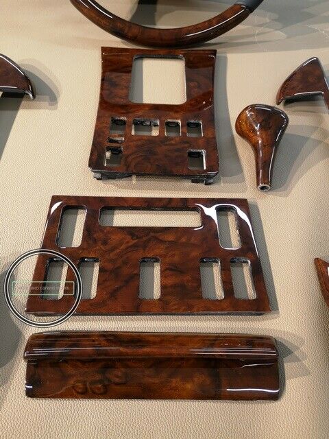 Mercedes Wood Trim for W126 SEC Burled Walnut 560Sec 420SEC wood trim