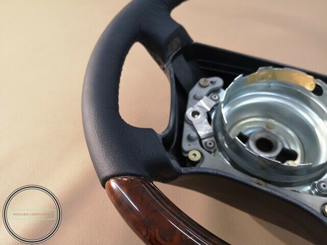 Mercedes Wood Steering Wheel R129 w124 w140 w202 w208 w210 w462 G class Burlwood