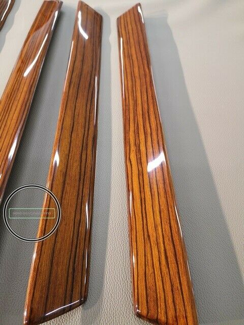 Mercedes Benz W124 Zebrano Wood Door Trim Set 300CE 300TD 220E