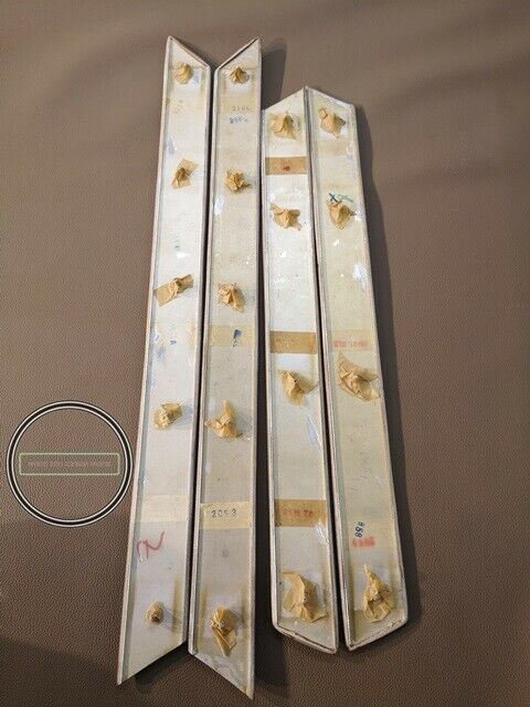 Mercedes Benz W124 Zebrano Wood Door Trim Set 300CE 300TD 220E
