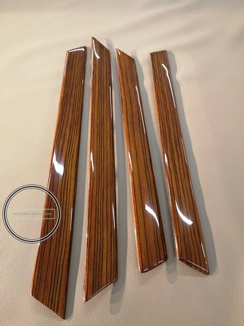 Mercedes Benz W124 Zebrano Wood Door Trim Set 300CE 300TD 220E