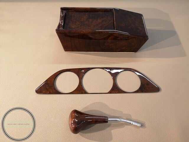 Mercedes-Benz W126 C126 Wood Accessory set W126 Coupe WOOD TRIM Burl Wood