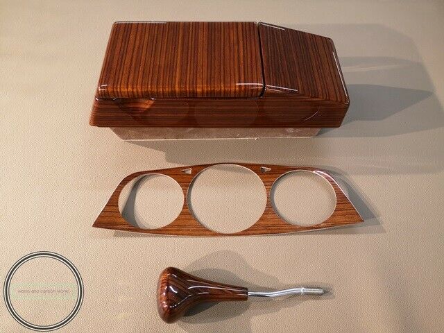 Mercedes-Benz W123 C123 Wood Accessory set W123 Coupe WOOD TRIM Zebrano