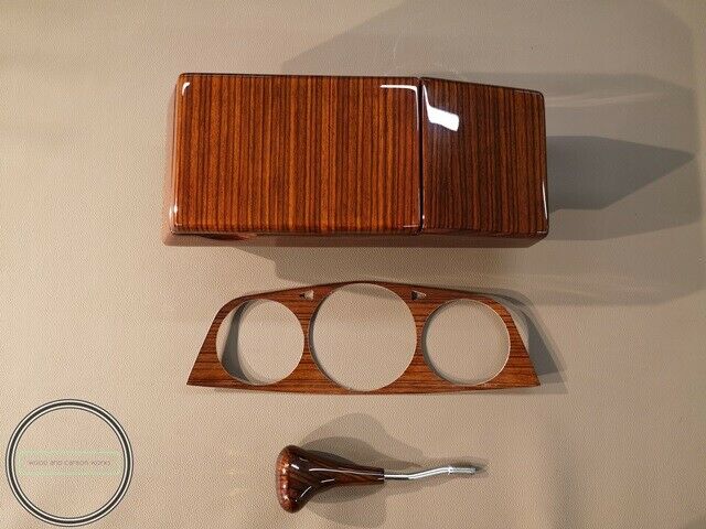 Mercedes-Benz W123 C123 Wood Accessory set W123 Coupe WOOD TRIM Zebrano