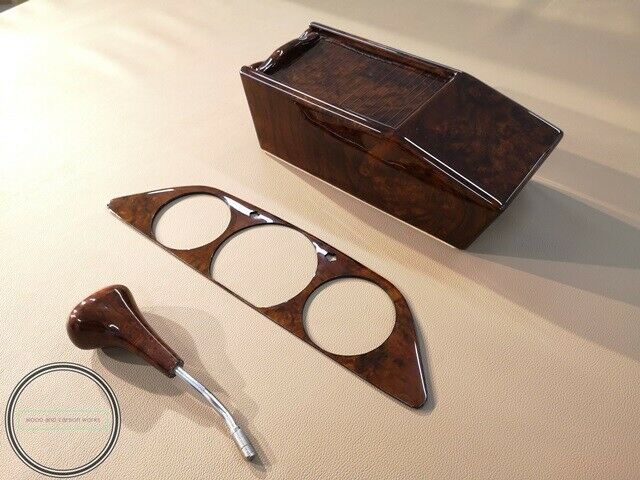 Mercedes-Benz W126 C126 Wood Accessory set W126 Coupe WOOD TRIM Burl Wood