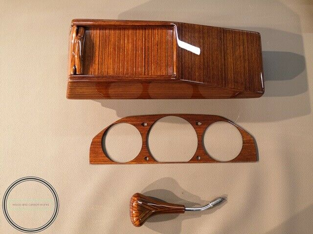 Mercedes-Benz W124 C124 Wood Accessory set W124 Coupe WOOD TRIM Zebrano