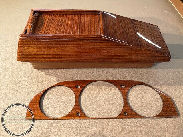 Mercedes-Benz W124 C124 Wood Accessory set W124 Coupe WOOD TRIM Zebrano