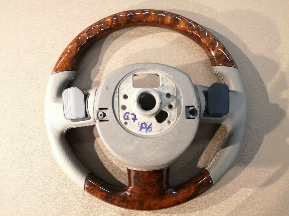 Audi A6 Wood STEERING WHEEL COMPLETE SWITCHES AUDI S6 A6 S7 C7 OEM 13-17
