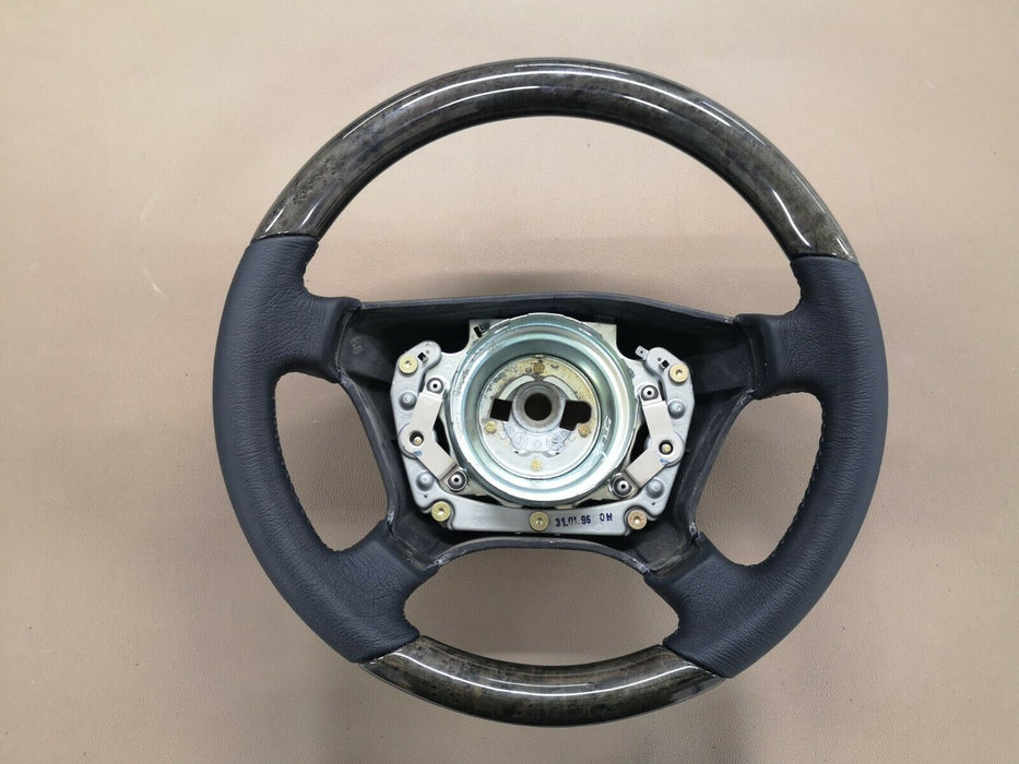 Mercedes W210 Wood Steering Wheel For R129 W202 W124 Birdeyes Mapple