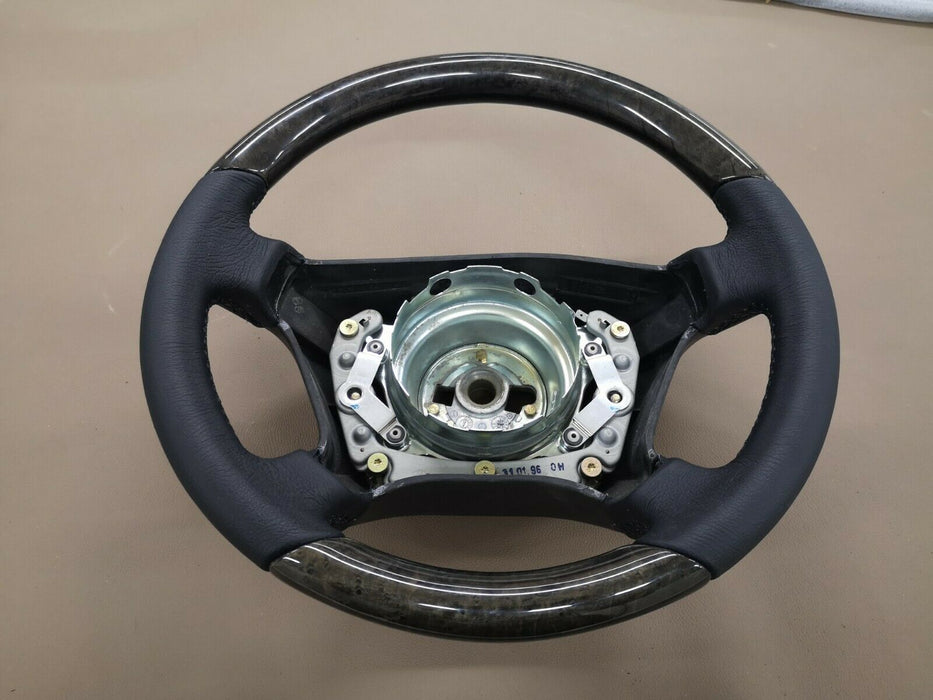 Mercedes W210 Wood Steering Wheel For R129 W202 W124 Birdeyes Mapple