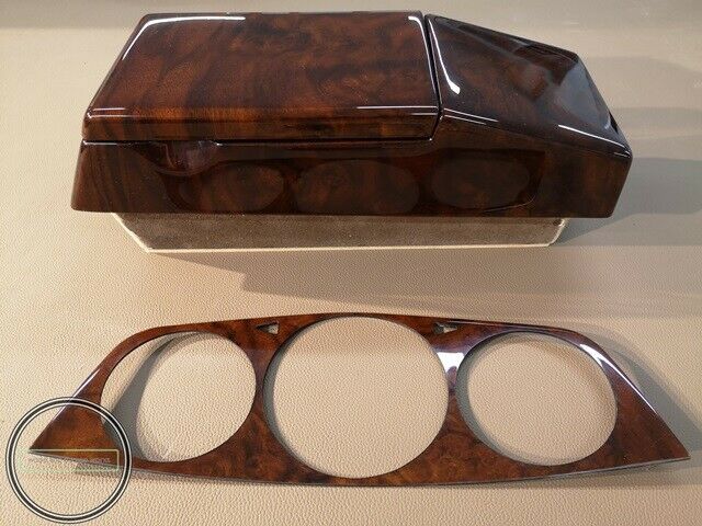 Mercedes W123 Wood Trim Accessory set C123 Coupe Burled Walnut Burlwood