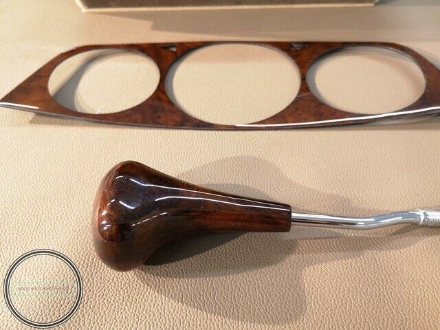 Mercedes W123 Wood Trim Accessory set C123 Coupe Burled Walnut Burlwood