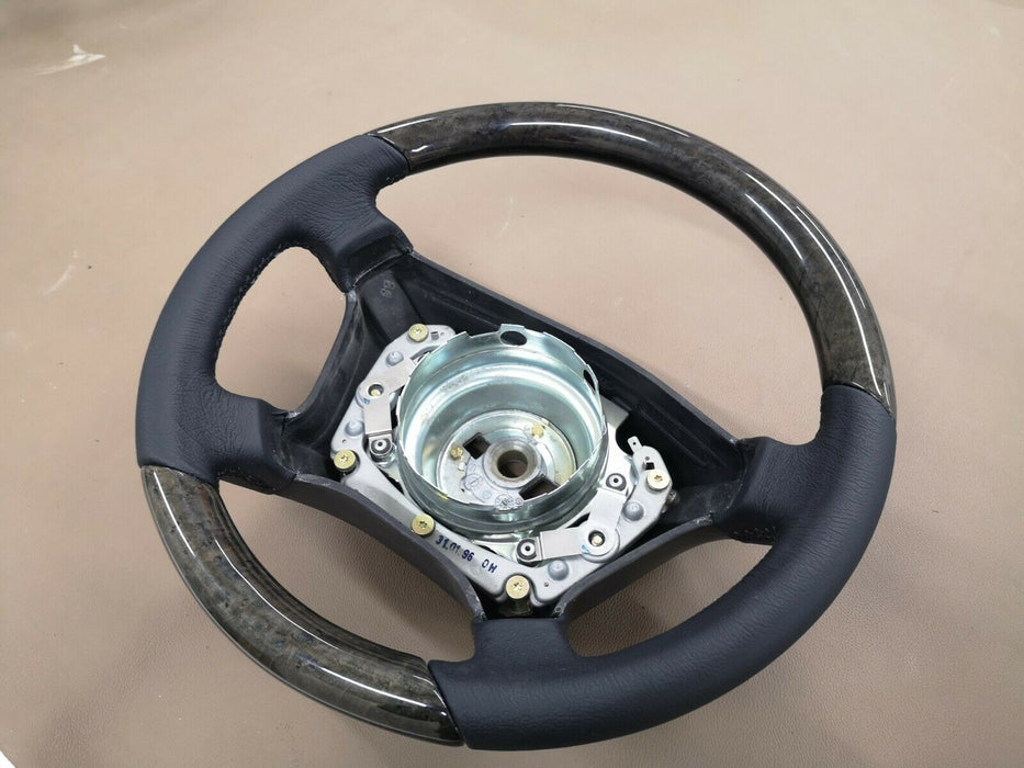 Mercedes W210 Wood Steering Wheel For R129 W202 W124 Birdeyes Mapple